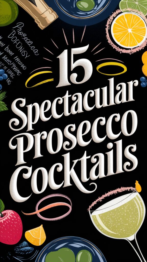 15 Spectacular Prosecco Cocktails