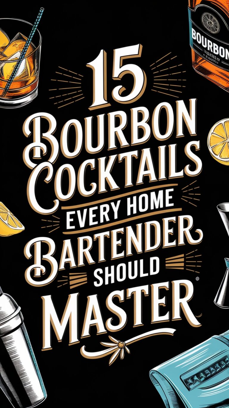 bourbon cocktails